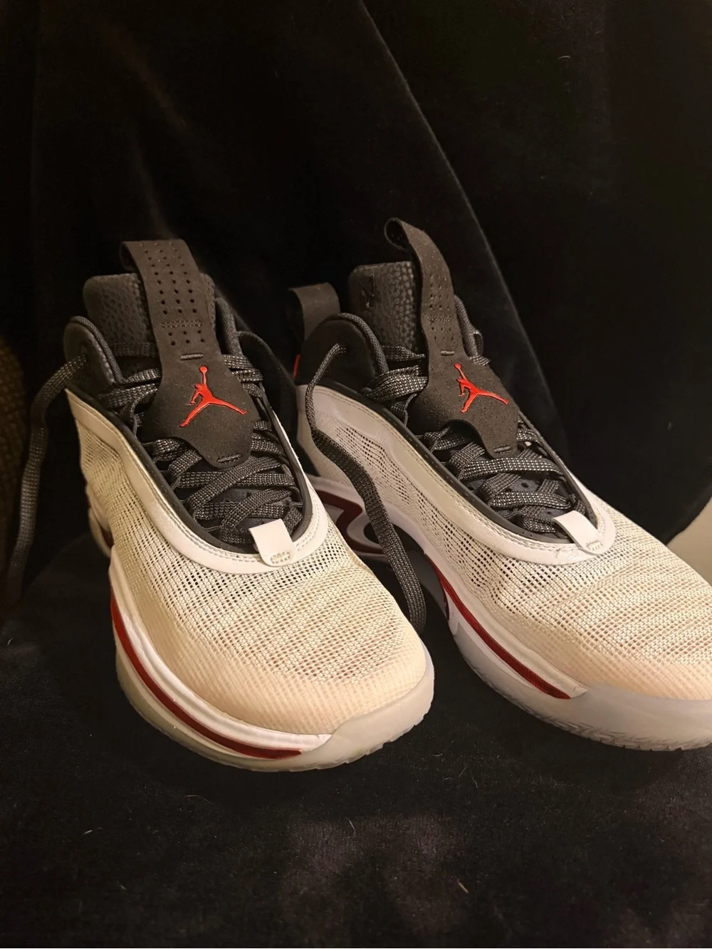 Air Jordan XXXVI 36 “First Light” – Men’s 9.5 – White/University Red/Black